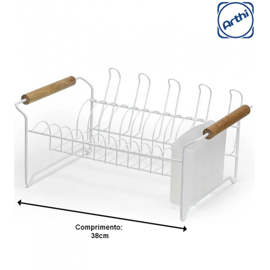 Escorredor 11 pratos White Eco Design